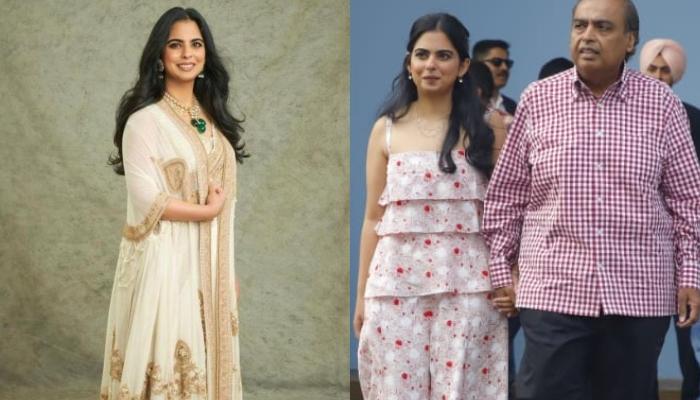 Isha Ambani Serves Glam In A Maxi-Dress Worth Rs. 12.52 Lakhs For Twins, Krishna-Aadiya's 1st B'Day