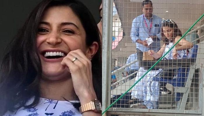 World Cup 2023: Anushka Sharma Donned A Floral Dress For Match As She Tried Hiding Baby Bump