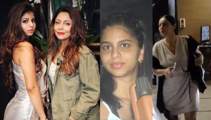 Gauri Khan Twins With Daughter, Suhana In Shades Of Grey As They Arrived At Ananya Panday’s Home