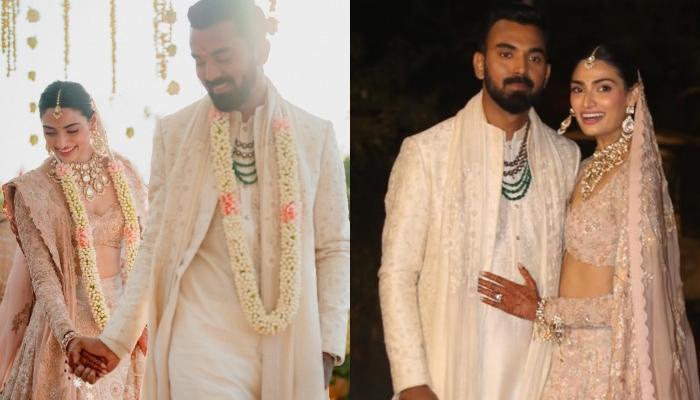 Newly-Wedded Bride, Athiya Shetty Flaunts Her Huge Diamond Ring While Posing With Hubby, KL Rahul