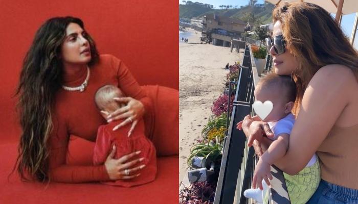Priyanka Chopra’s Daughter, Malti Enjoys On A Beach With Her Family, Dons A Cutesy Dior Jumpsuit