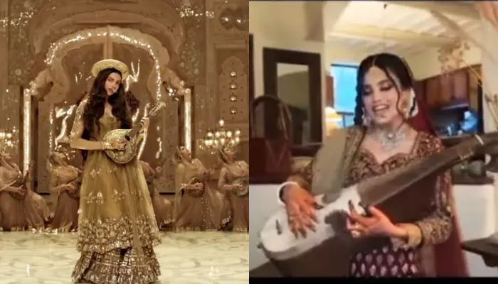 Pakistani Singer, Iqra Kanwal Dressed Up As 'Mastani' And Imitated Deepika Padukone At Her Wedding
