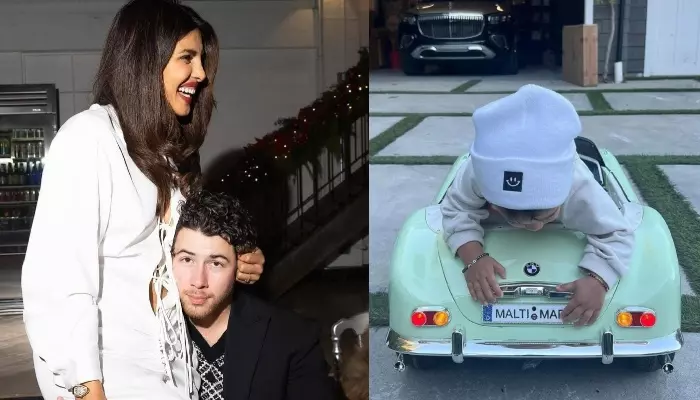 Priyanka Chopra’s Photo Dump Features Her Posing On Nick’s Lap, Malti’s Customised Ride, And More