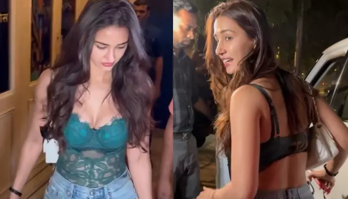 Disha Patani Dons A Sexy Lace Corset With Shorts For Dinner, Netizen Says, 'Ye Kapde Q Nahi Pehenti'