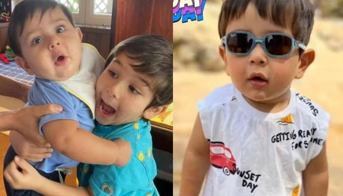 Kareena Kapoor’s Son, Jehangir Dons A GAP Hoodie On A Vacation, Cutely Flaunts His Oversized Boots
