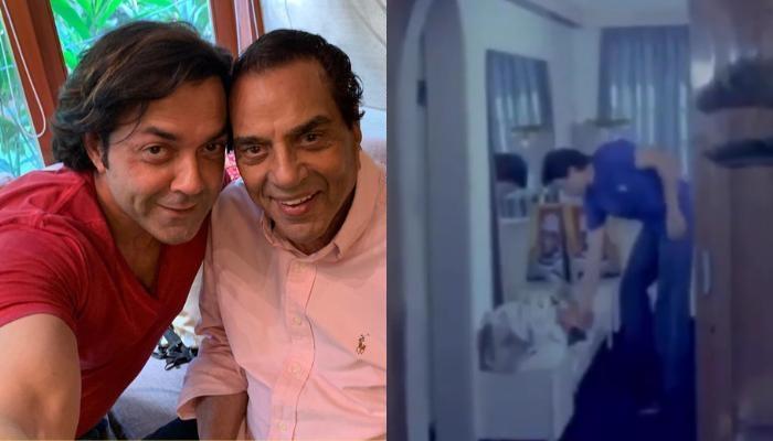 When Dharmendra’s Documentary Featured A Young Bobby Deol Having An Interaction With His Daddy