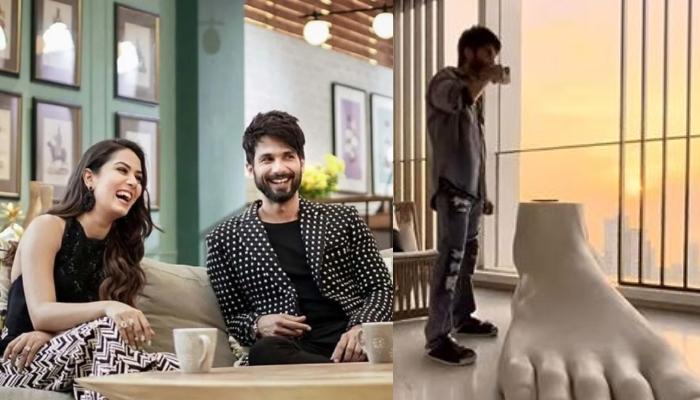 Shahid Kapoor Gives A Glimpse Of His And Mira’s Sea-Facing Home, Shows A Huge ‘Foot’ Coffee Table