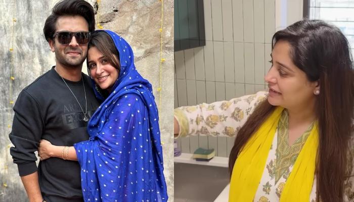 Mom-To-Be, Dipika Kakar’s Newly-Renovated Modular Kitchen Has An All White Look With Smart Cabinets