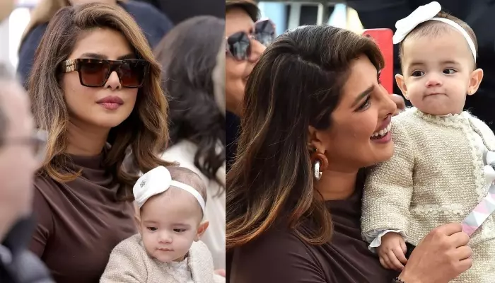 Priyanka Chopra Finally Reveals Her 1 Year Old Daughter Malti Face। मालती  मैरी का चेहरा