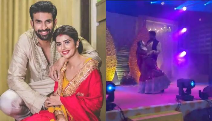 Charu Asopa And Rajeev Sen Perform A Romantic Dance At A Relative’s Wedding In Kolkata