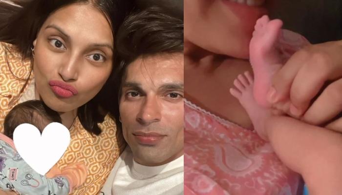 Bipasha Basu Shares A Cute Video Smothering Baby Girl’s Little Feet, Reveals Why She Is Her 2nd Gift