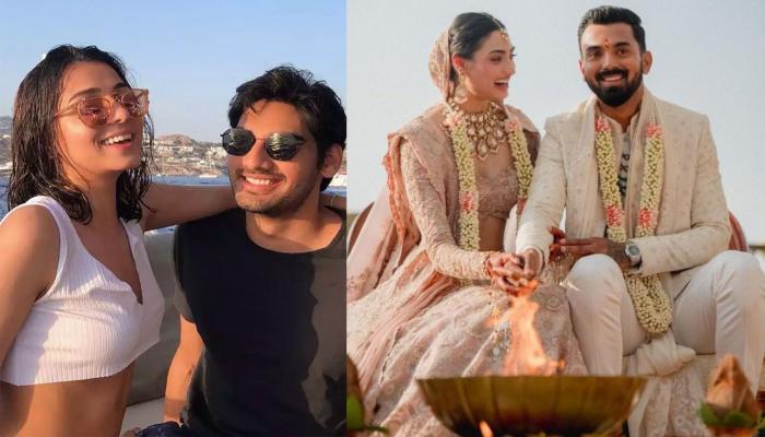 Ahan Shetty And His Girlfriend, Tania Shroff Pose With Athiya Shetty And KL Rahul In Unseen Pictures