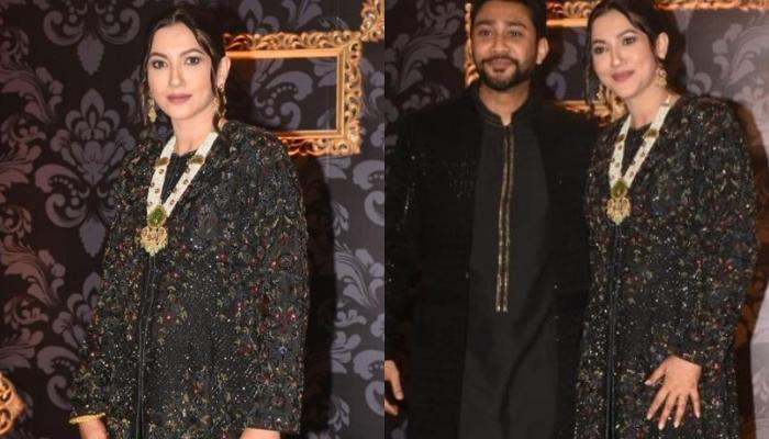 Mommy-To-Be, Gauahar Khan’s Pregnancy Glow Is Unmissable As She Dons A Black Ethnic Suit