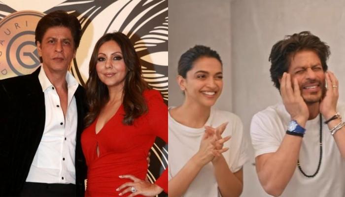 Shah Rukh Khan Says Gauri Will Be Unable To Recognize Him As He Uses Deepika Padukone’s Products