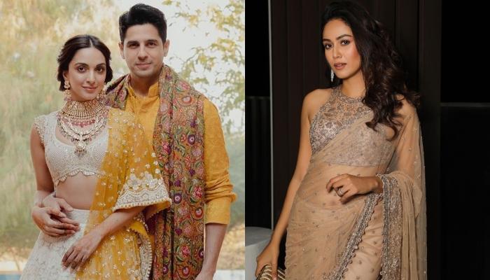 Mira Kapoor Wore Nude Tulle Saree, Priced At Whopping Almost Rs. 2 Lakhs For Sid-Kiara’s Reception