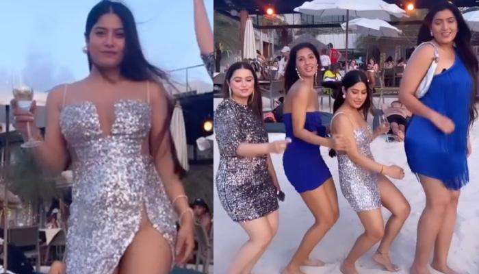 Krishna Mukherjee Gets A Surprise Bachelorette Bash In Phuket, Drinks With Her Girls On Beach