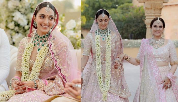 Kiara Advani Walked Hand-In-Hand With Mommy In Twinning Manish Malhotra Ensembles On Her D-Day