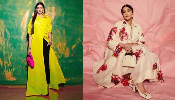 Sonam Kapoor Oozes Out Her ‘Desi’ Avatar In Ethnic Outfit Paired With ‘Chappals’ Worth Rs. 4000