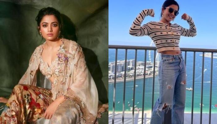 Rashmika Mandanna Sets Summer Fashion In Louis Vuitton Cropped Cardigan Worth Rs. 2 lakhs