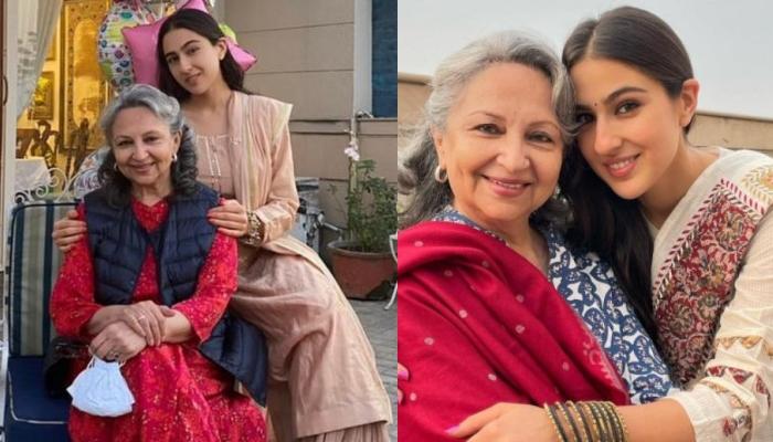 Sara Ali Khan’s Granny, Sharmila Tagore Looks Evergreen In Chiffon Saree In A New Photo