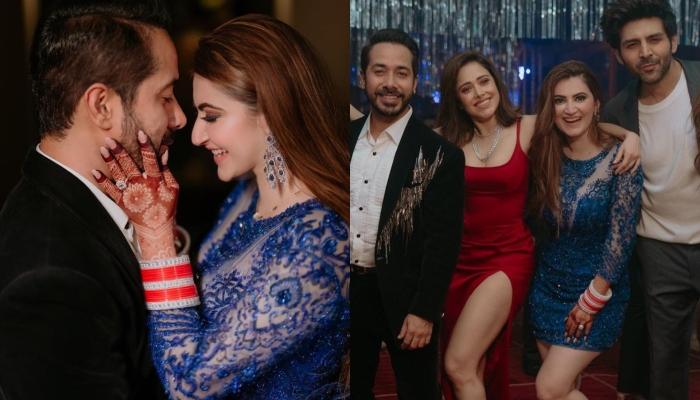 Shivaleeka Oberoi Drops Fun Pics From Happily-Ever-After Party, Dons A Midi Dress With A Long Trail