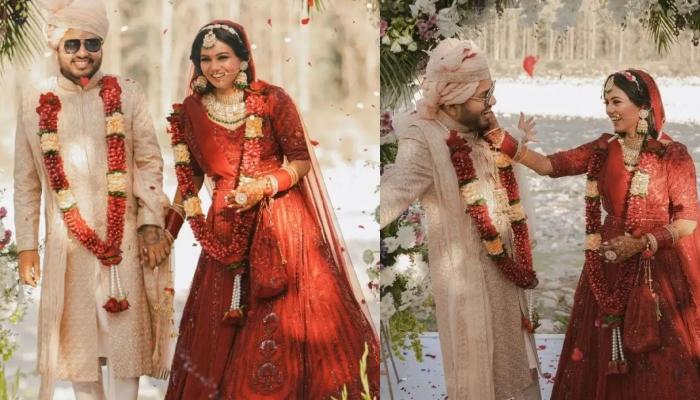 PhysicsWallah, CEO Alakh Pandey Gets Married, His Bride Dons Unique Maroon-Hued Threadwork Lehenga