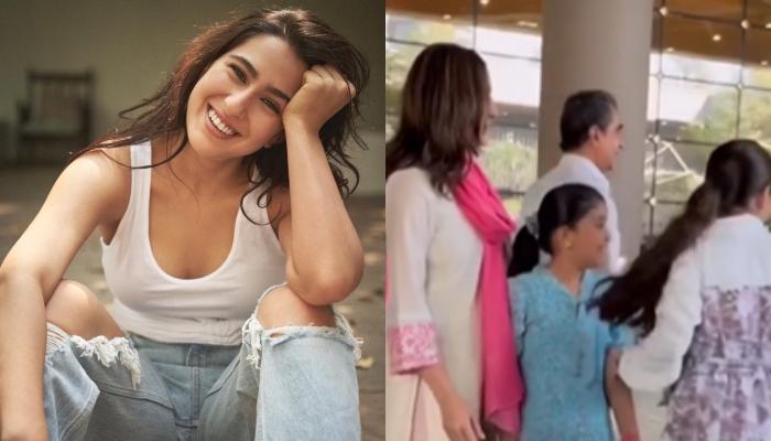 Sara Ali Khan Trolled By An Uncle, ‘Time Barbad Kar Rahe Ho Inme’, While She Was Posing With Kids