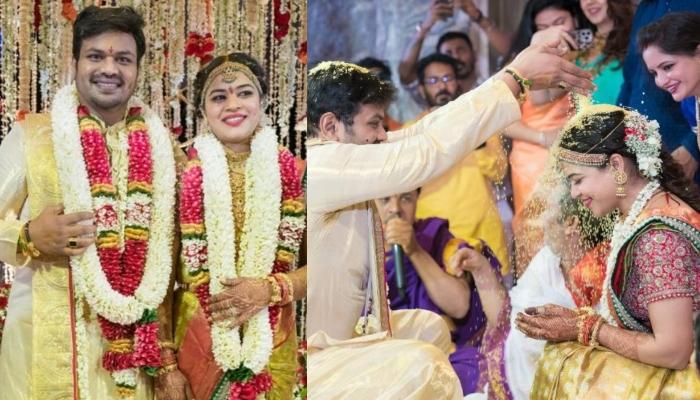Telegu Actor, Manchu Manoj Ties Knot For The 2nd Time With Mounika Reddy, She Stuns In A Silk Saree