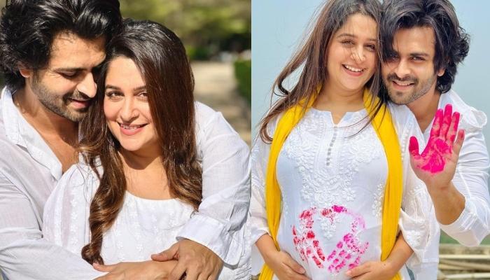 Dipika Kakar Flaunts Her Cute Baby Bump As She Celebrates Holi With Her Husband, Shoaib Ibrahim