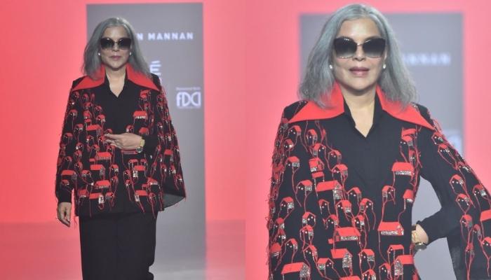 71-Year-Old Zeenat Aman Proves She Is A Timeless Beauty Turns Showstopper At Lakme Fashion Week