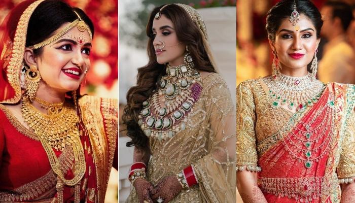 20 Brides Who Paired Their Bridal Ensembles With Stunning Layered Necklaces At Their Wedding