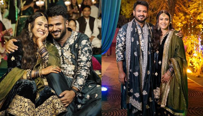 Swara Bhasker Drops Pictures From Her Starry ‘Qawwali’ Night, The Couple Twins In Shades Of Blue