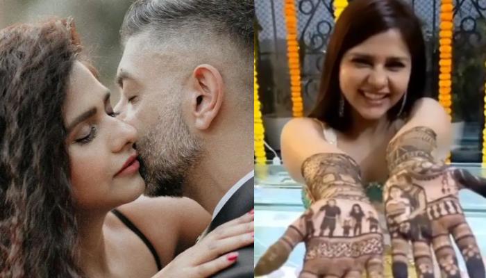 Bride-To-Be, Dalljiet Kaur Flaunts A Unique Design For ‘Mehendi’ That Reflects Couple’s Love Story