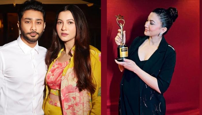 Mom-To-be, Gauahar Khan Receives Iconic Gold Awards, Hubby, Zaid Darbar Showers Love On Her