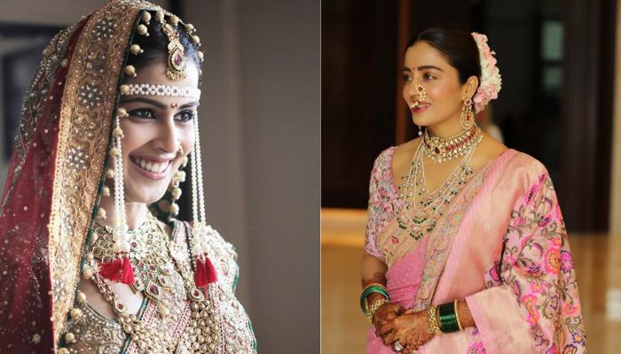 Genelia Deshmukh To Neha Pendse, Celebrity Brides Who Donned A Traditional Marathi Look