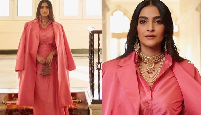 Sonam Kapoor Adds Indian Touch To Her Dior Look With ‘Polki Jewellery’ For First Dior Show In India