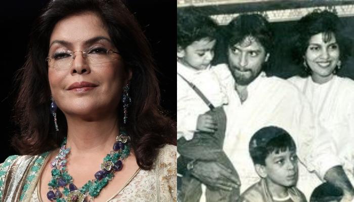 Zeenat Aman Shares A Throwback Pic With Her Sons, Talks About Struggles Of Being A Single Parent