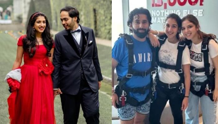 Read more about the article Radhika Merchant Gets Spotted Enjoying Skydiving In Dubai With Her Friends For Anant Ambani’s B’day