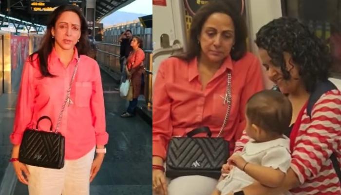 Hema Malini Travels In Metro And Auto To Beat Mumbai’s Traffic, Says, ‘Security Could Not Believe’
