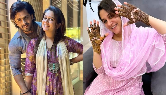 Read more about the article Mommy-To-Be, Dipika Kakar Flaunts Her ‘Mehendi’, Shows Off Her Baby Bump In ‘Anarkali’