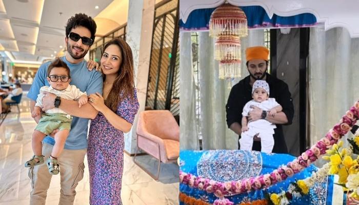 Vinny Arora Dhoopar's Son, Zayn Celebrates First Baisakhi, Baby Boy Looks Cute In 'Kurta-Pyjama'