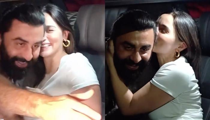 Alia Bhatt Trolled As She Kiss Ranbir While He Was Busy Greeting Paps, Trolls Say 'So Awkward'