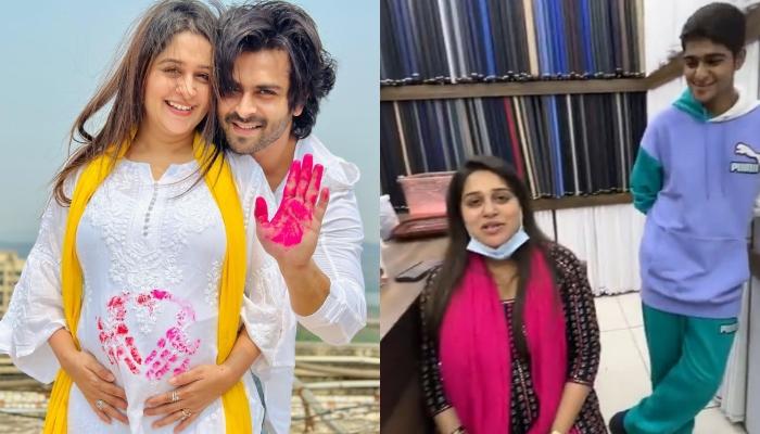 Mom-To-Be, Dipika Kakar Goes On Eid Shopping With In-Laws, She Flaunts Baby Bump In Printed ‘Kurta’
