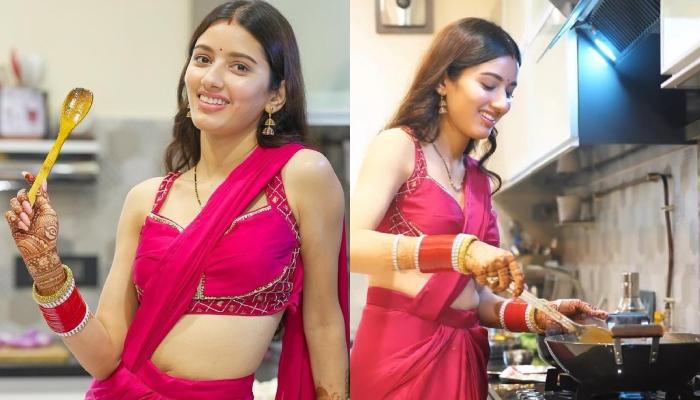 Influencer, Neetu Bisht Shares Glimpses Of ‘Pehli Rasoi’, Flaunts Sleek ‘Mangalsutra’ And ‘Sindoor’