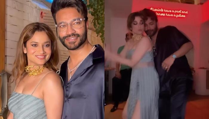 Read more about the article Ankita Lokhande-Vicky Jain Get Lost In Each Other While Dancing Hearts Out At Debina’s B’day Party