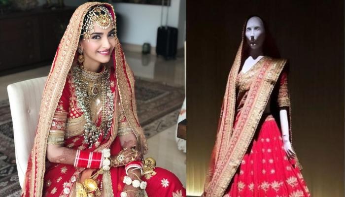 sonamkishaadi Sonam Kapoor beautiful in Lehenga's Choli Blouse and Indian  Wedding Jewellery:… | Indian bridal dress, Indian fashion dresses, Indian  wedding outfits