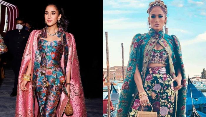 Radhika Merchant Dazzles In A Dolce And Gabbana Jumpsuit, Gives Strong Competition To Jennifer Lopez