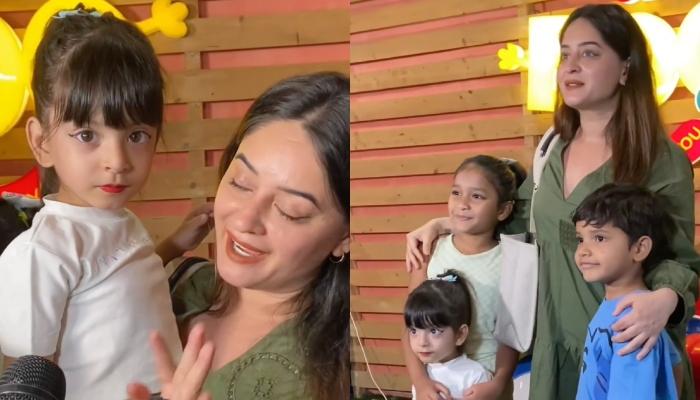 Read more about the article Mahhi Vij Bashed For Putting Makeup On 3-Yr-Old Daughter, Trolls Say ‘Itna Choti Bachi Ko Lipstick’