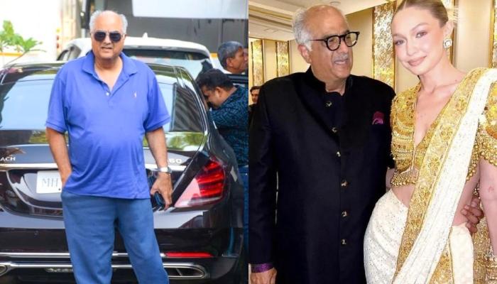 Boney Kapoor Bashed For Holding Gigi Hadid’s Bare Waist, Trolls Recall Urvashi Rautela’s Incident