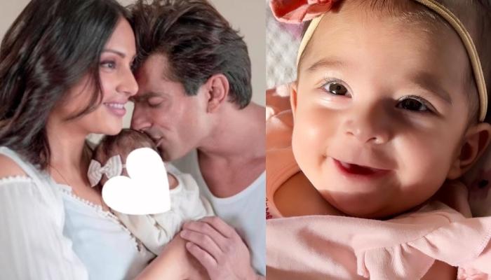 Read more about the article Bipasha Basu Finally Reveals Daughter, Devi’s Cutesy Face, Baby Girl Looks Adorable In A Pink Dress
